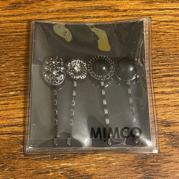 Mimco Accessories - Mimco Black and Silver Gothic Hair Pins